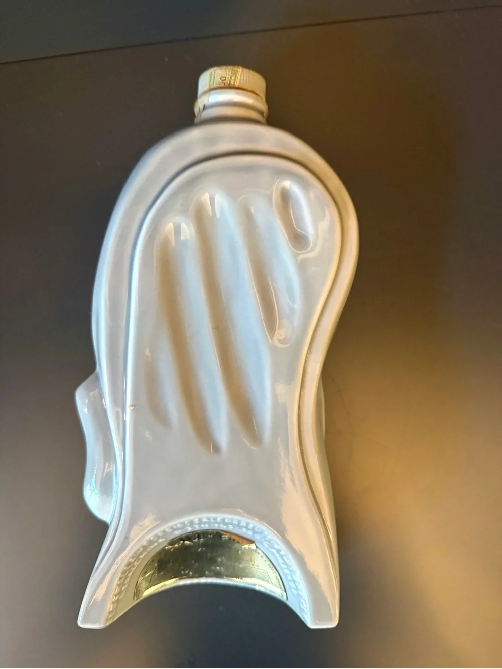 Vintage 1956 Jim Beam Elephant Decanter Original Tax Stamp